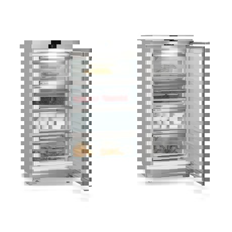 Congelator sub blat Liebherr Fsve 1404 Pure, SmartFrost, 55 cm, 107 l, Display Touch, SuperFrost, Clasa E, Steel